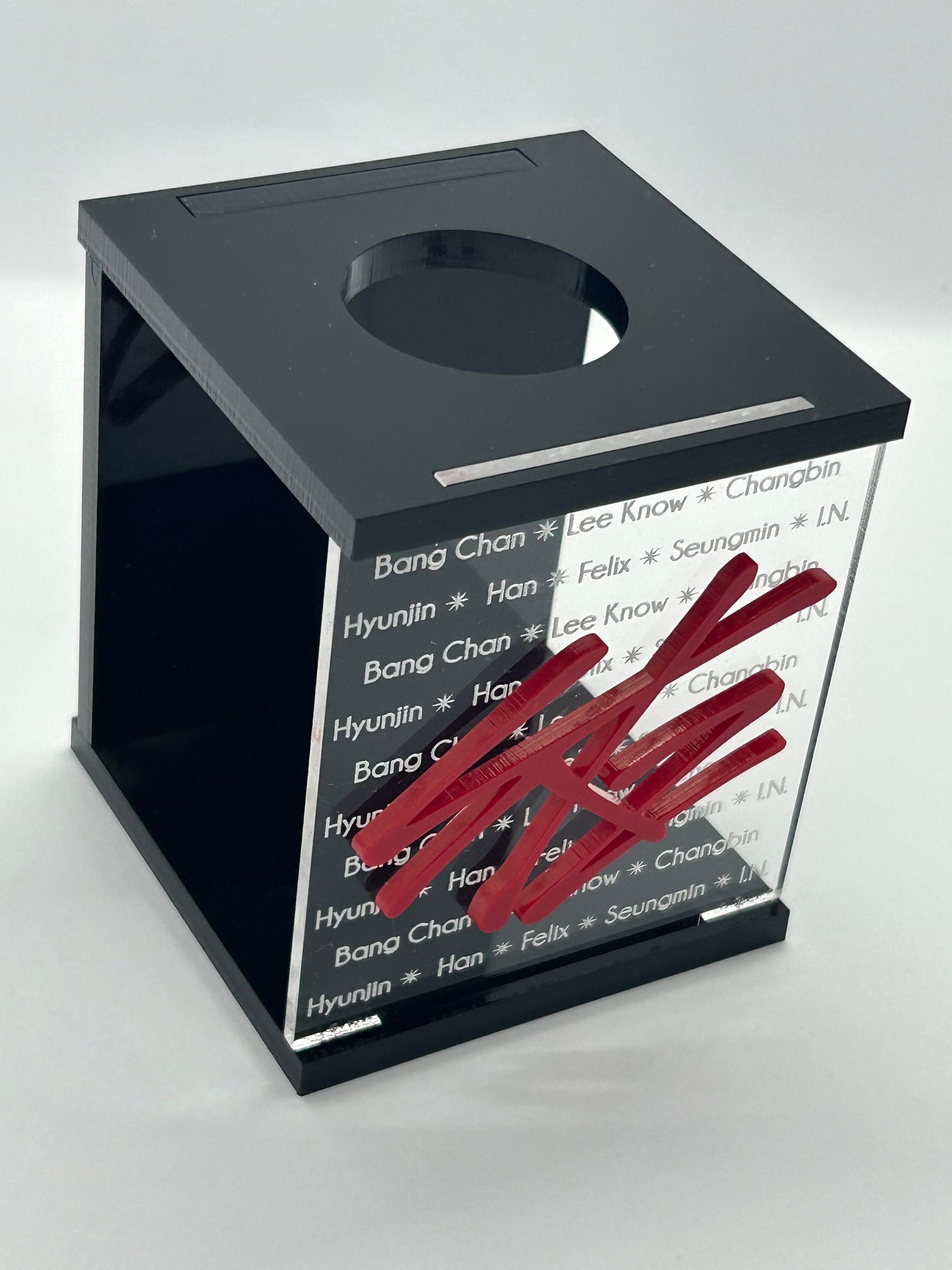 Stray Kids Lightstick Stand New Style for V1 and V2!  - Custom Lightstick Holder -  Nachimbong Holder - Lightstick Display