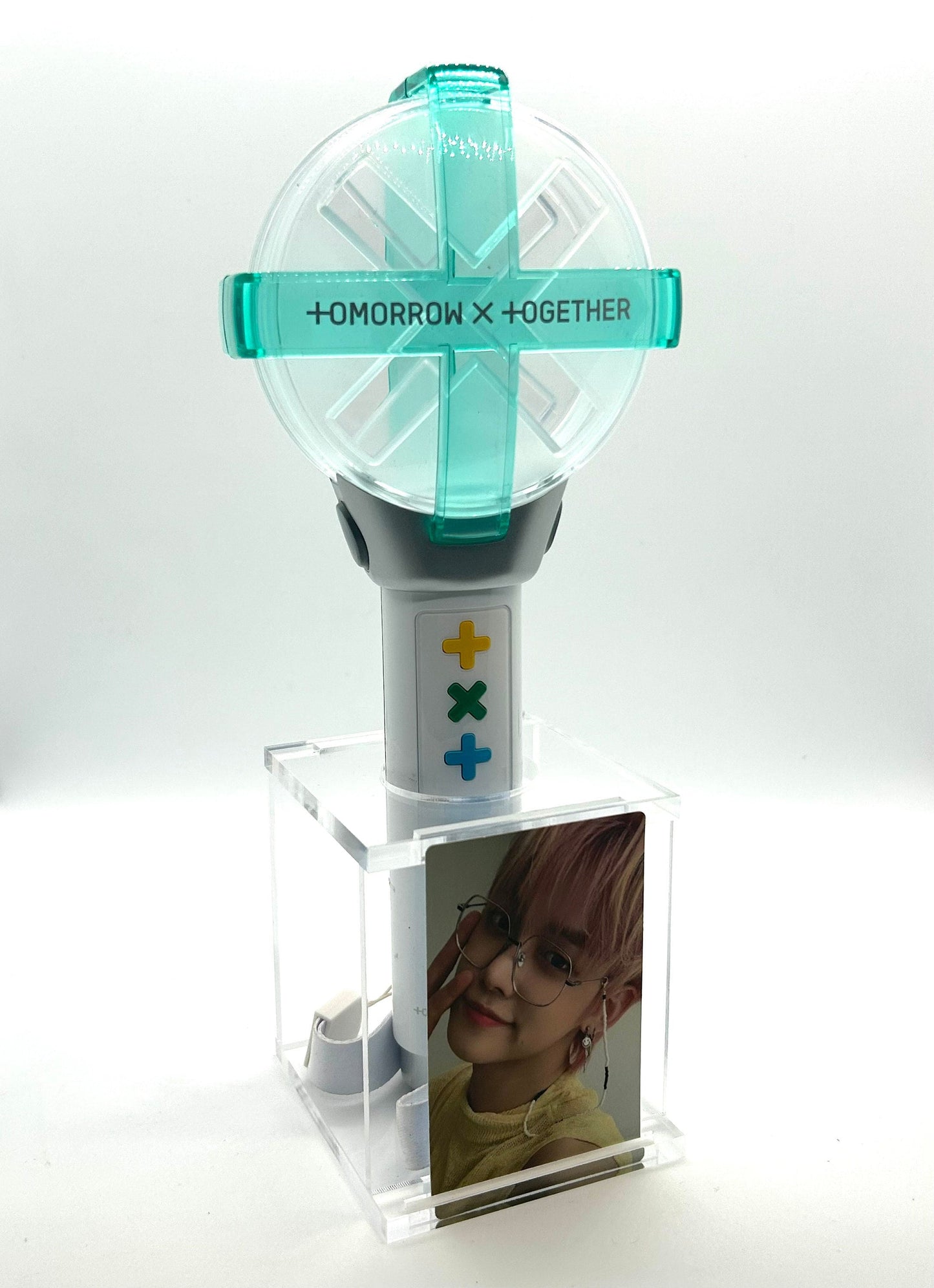 KPop Lightstick Stand - Lightstick Display - Lightstick Holder with Card Slot
